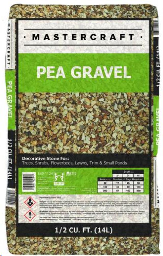 Rental store for PEA GRAVEL, 3 8 ,50LB in Marquette MI