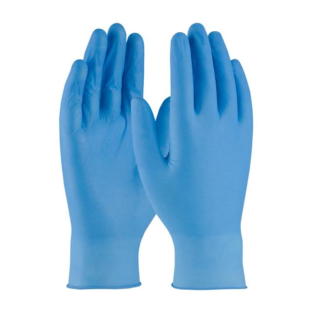Rental store for Disposable Nitrile Glove, Powder Free with Textured Grip - 4 mil, Large in Marquette MI