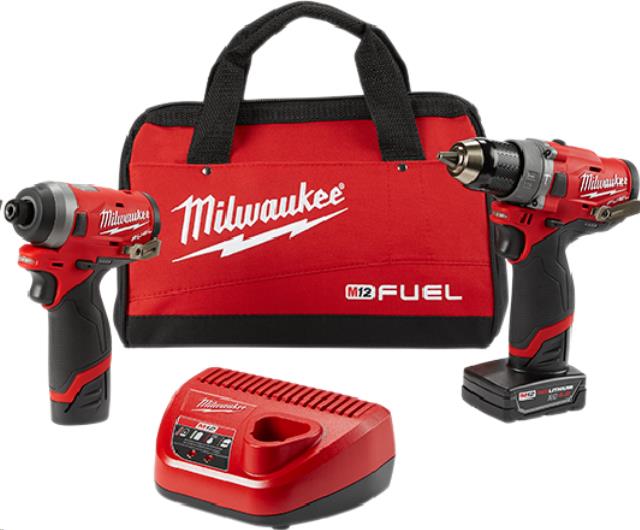 Rental store for M12 FUEL™ 2-Tool Drill   Impact Combo Kit in Marquette MI