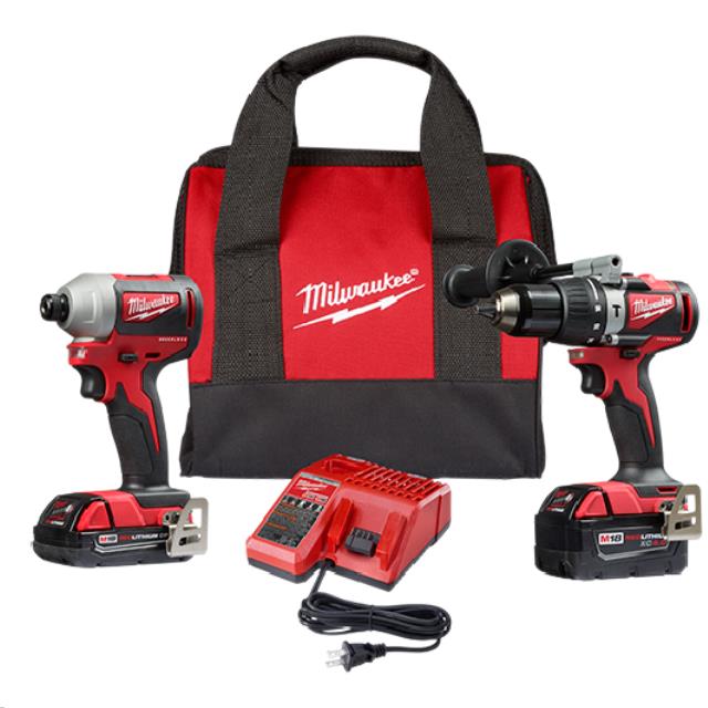 Rental store for M18 Brushless 2-Tool Combo Kit, Hammer Drill Impact Driver in Marquette MI
