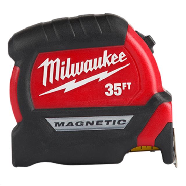 Rental store for 35  Compact Wide Blade Magnetic Tape Measure in Marquette MI