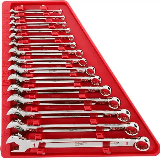 Rental store for 15pc Ratcheting Combination Wrench Set - SAE in Marquette MI