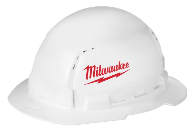 Rental store for HARDHAT,FULL BRIM,WHITE,VENT,W BOLT in Marquette MI