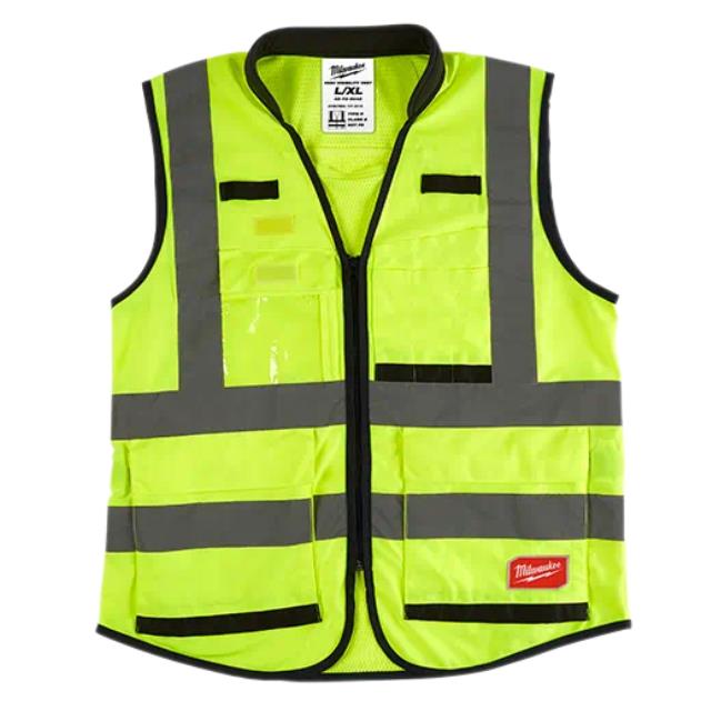 Rental store for Hi-Viz Yellow Perform Safety Vest, 2X 3X in Marquette MI