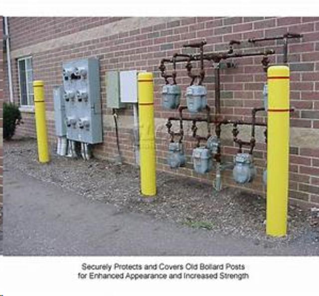 Rental store for BOLLARDGUARD,YELLOW,NO TAPE,7 X60 in Marquette MI