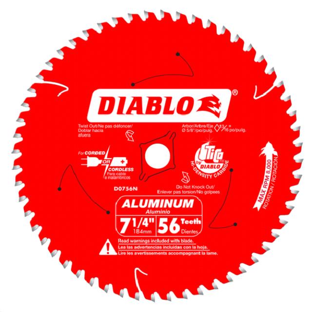 Rental store for BLADE,CIRC, 7-1 4 ,NON FERROUS,56T in Marquette MI