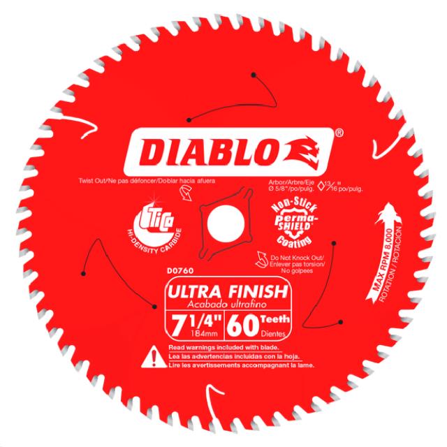 Rental store for BLADE,CIRC, 7-1 4 ,FINISH, 60T in Marquette MI