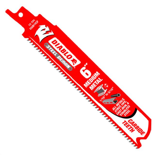 Rental store for BLADE,RECIP,CARB,10TPI, 6 ,MED METAL in Marquette MI