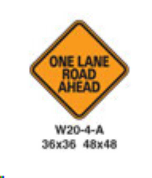Rental store for SIGN,ROLL UP,48 ,ONE LANE RD in Marquette MI