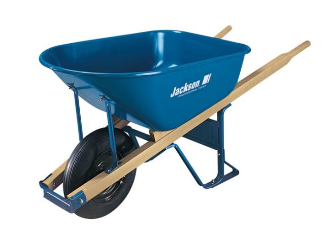 Rental store for WHEELBARROW, STEEL,6CF ,JKSN, PNEUMATIC in Marquette MI