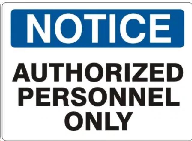 Rental store for SIGN,NOTICE,AUTH.PER.ONLY in Marquette MI