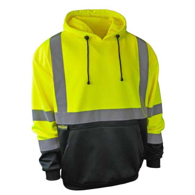 Rental store for HOODIE,CLASS 3,LIME BLK,P O,3XL in Marquette MI