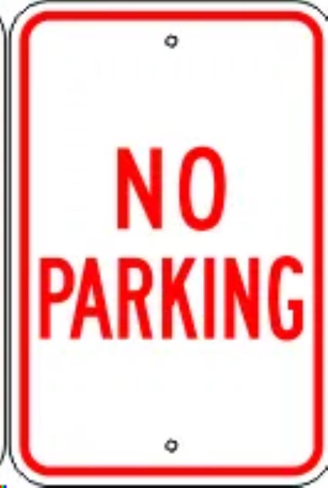 Rental store for SIGN,NO PARK BETWEEN SG,12X18 in Marquette MI