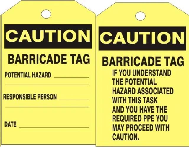 Rental store for TAG,CAUTION,BARRICADE,25P,VINL in Marquette MI