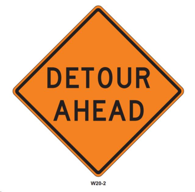 Rental store for SIGN,ROLL UP,48 ,REF,DETOUR AH in Marquette MI
