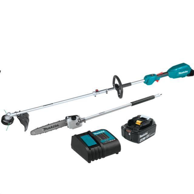Rental store for 18V LXT® Brushless Couple Shaft Power Head Kit w  String Trimmer   10  Pole Saw Attachments in Marquette MI