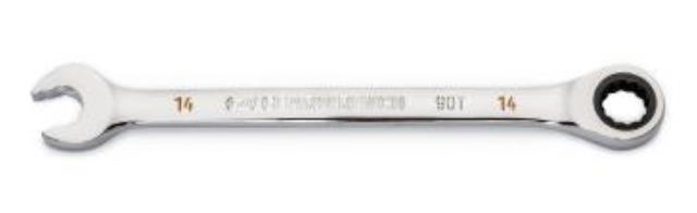 Rental store for 14mm 90-Tooth 12 Point Ratcheting Combination Wrench in Marquette MI