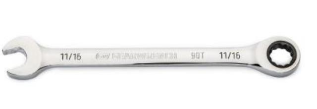 Rental store for 11 16  90-Tooth 12 Point Ratcheting Combination Wrench in Marquette MI