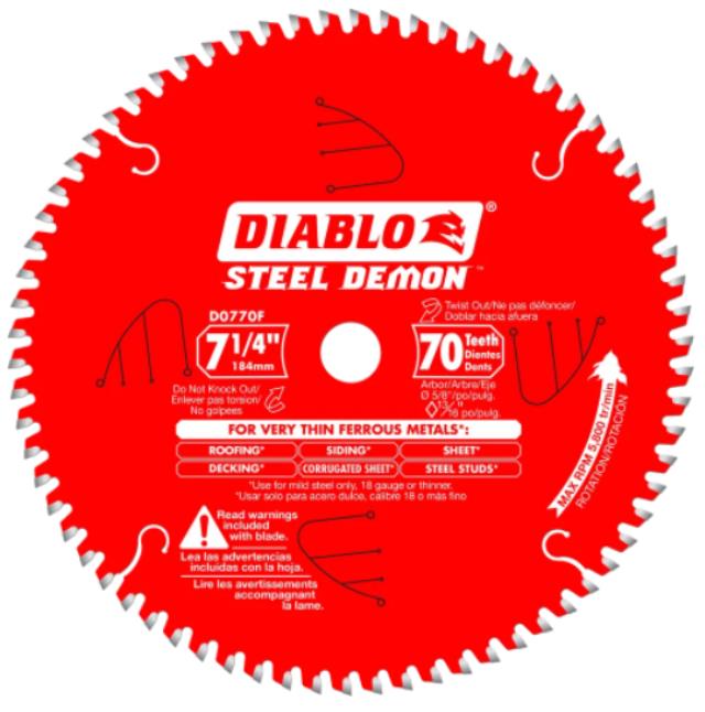 Rental store for BLADE,CIRC, 7-1 4 ,METAL,70T, SPEED DEMA in Marquette MI