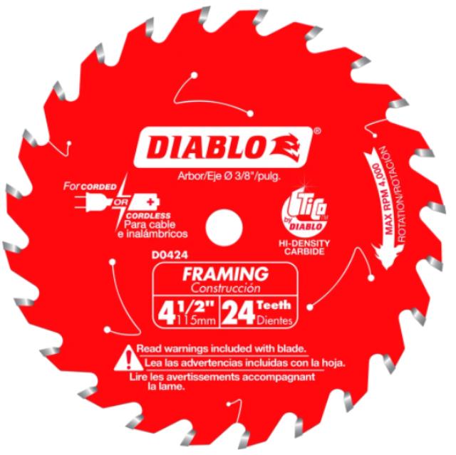 Rental store for BLADE,CIRC,4-1 2   x 24 TOOTH,FRAMIMG in Marquette MI