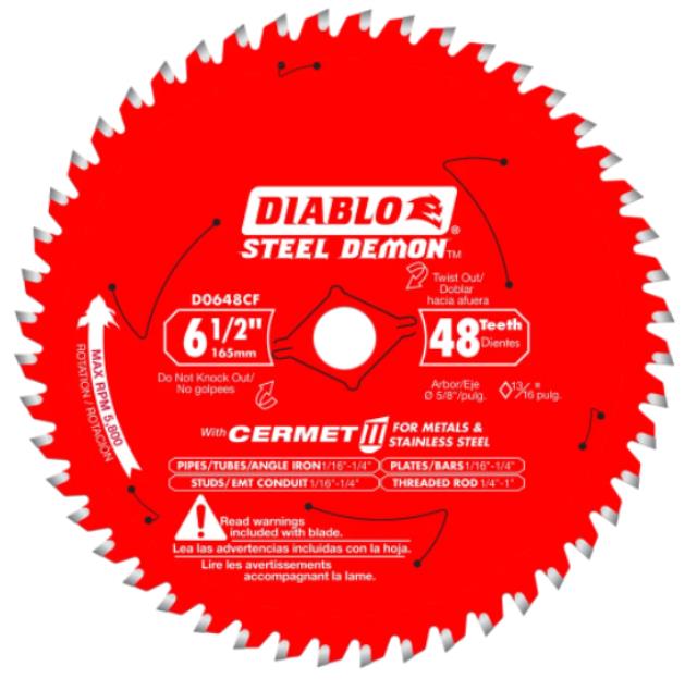 Rental store for BLADE,CIRC, 6-1 2 ,METAL,48T, STEEL DEMC in Marquette MI