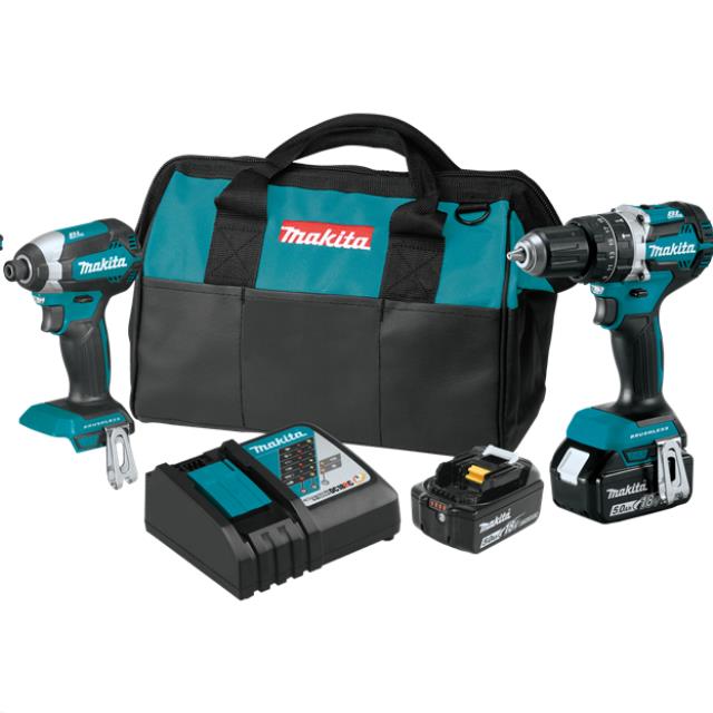 Rental store for 18V LXT® Lithium‑Ion Brushless Cordless 2‑Pc. Combo Kit  5.0Ah in Marquette MI