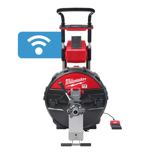 Rental store for MX FUEL™ Sewer Drum Machine w  POWERTREDZ™ for 5 8“ - ¾“ Cable Kit in Marquette MI