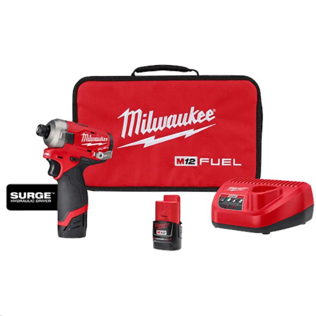 Rental store for M12 FUEL™ SURGE™ 1 4  Hex Hydraulic Driver Kit in Marquette MI
