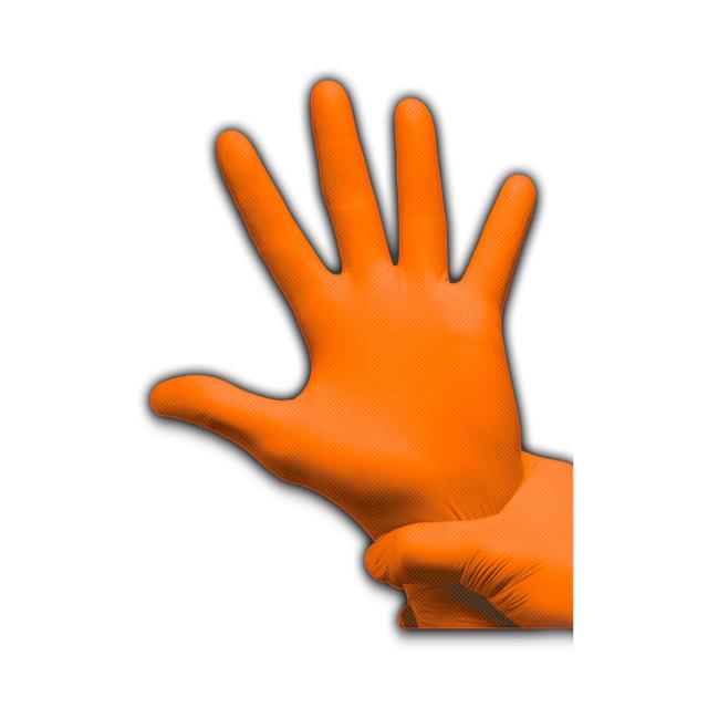 Rental store for CLEANFIT® 6MIL LG ORANGE TEXTURED NITRILE GLOVE  100 PACK in Marquette MI