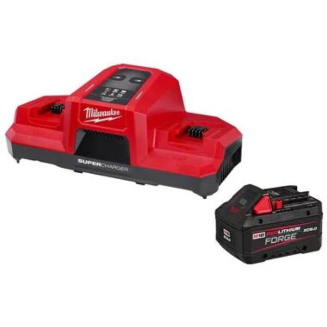 Rental store for Milwaukee M18 Dual Bay Super Charger Starter Kit in Marquette MI