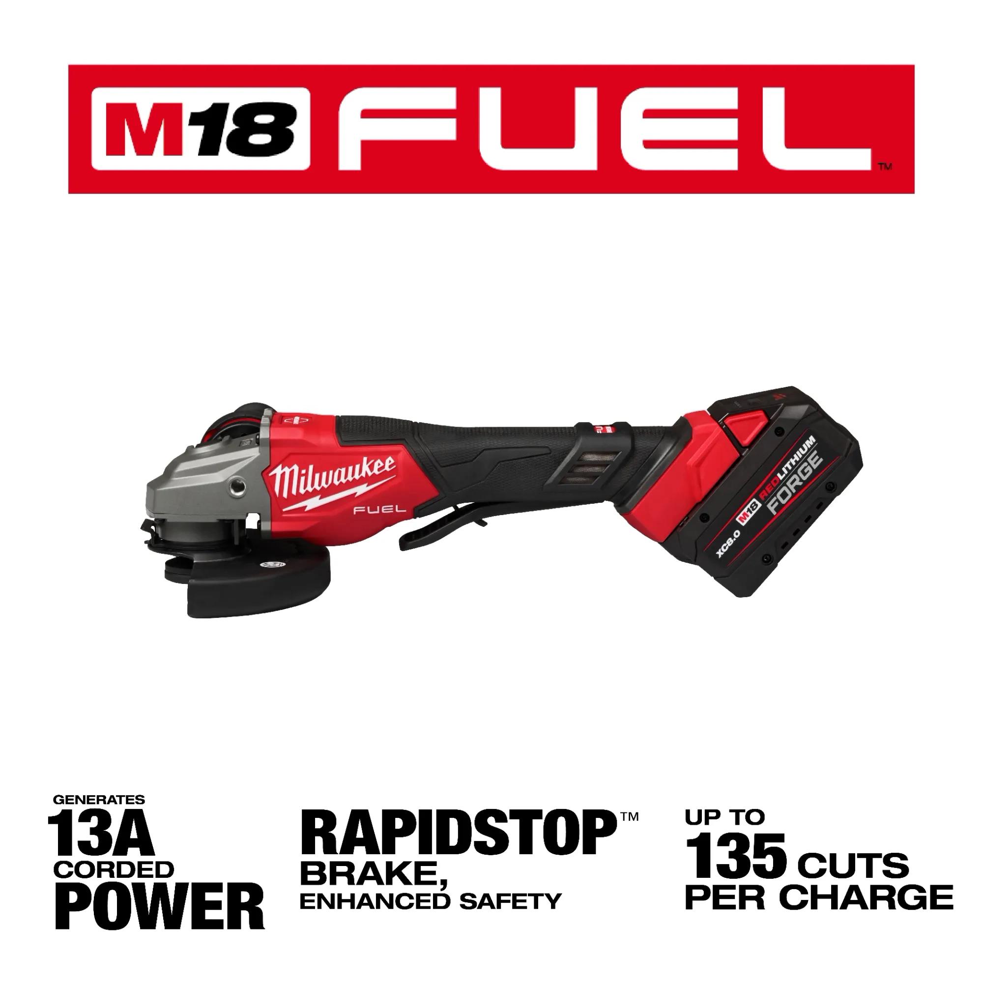 Rental store for M18 FUEL™ 4-1 2” - 6” Braking Grinder Paddle Switch, No-Lock in Marquette MI