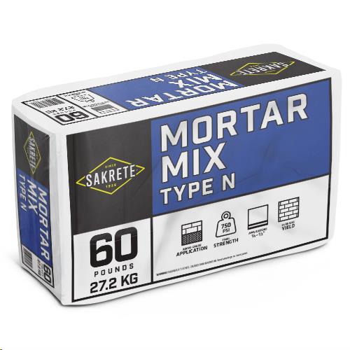 Rental store for MORTAR,PRE-MIXED 60 ,56PLT,TYPE N,SAKCRE in Marquette MI