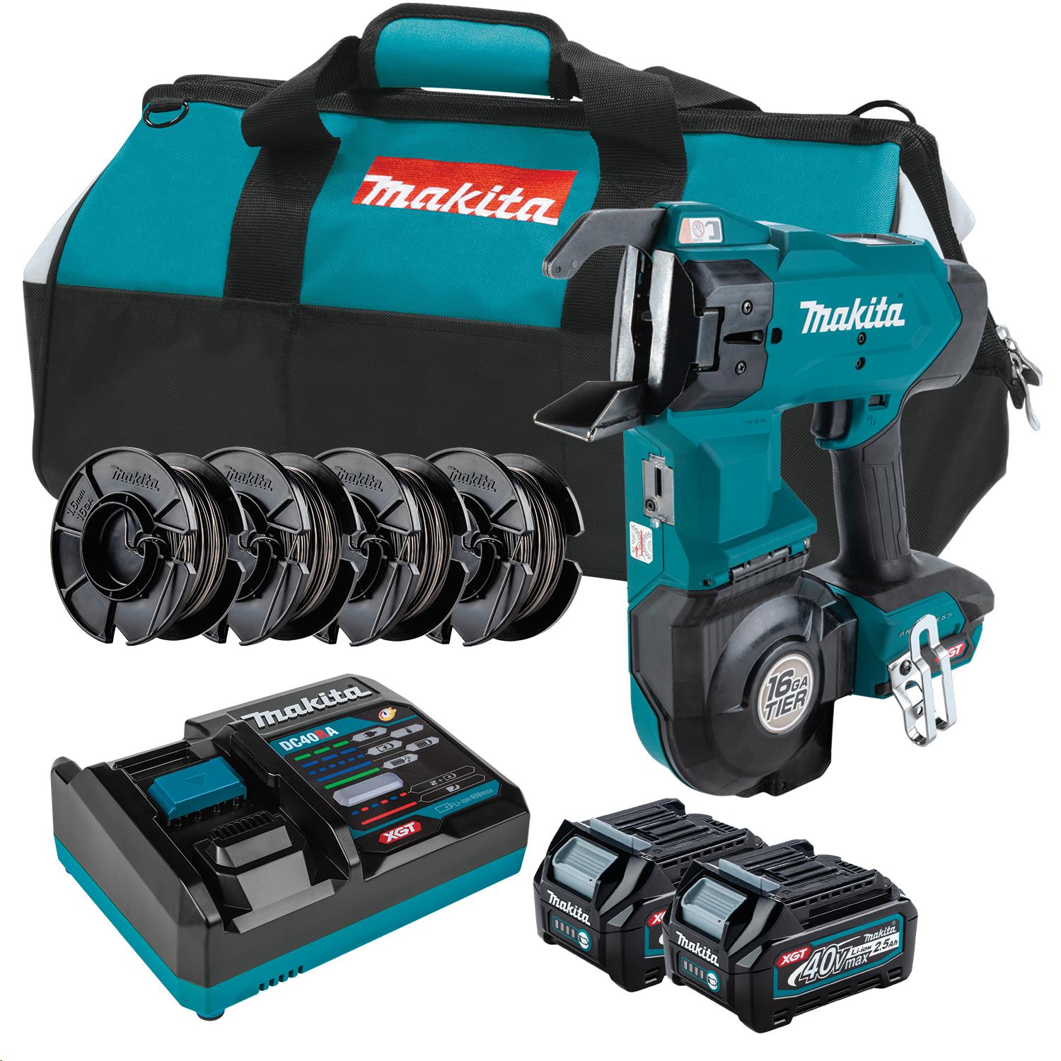 Rental store for 40V max XGT® Lithium‑Ion Brushless 16 Gauge Rebar Tying Tool Kit  2.5 Ah in Marquette MI