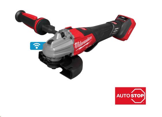 Rental store for Milwaukee M18 FUEL™ 4 1 2  - 6  Dual Trigger Braking Grinder, Paddle Switch w  ONE KEY™ in Marquette MI
