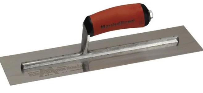 Rental store for FINISHING TROWEL, 12 X3  DURASOFT HANDLE in Marquette MI