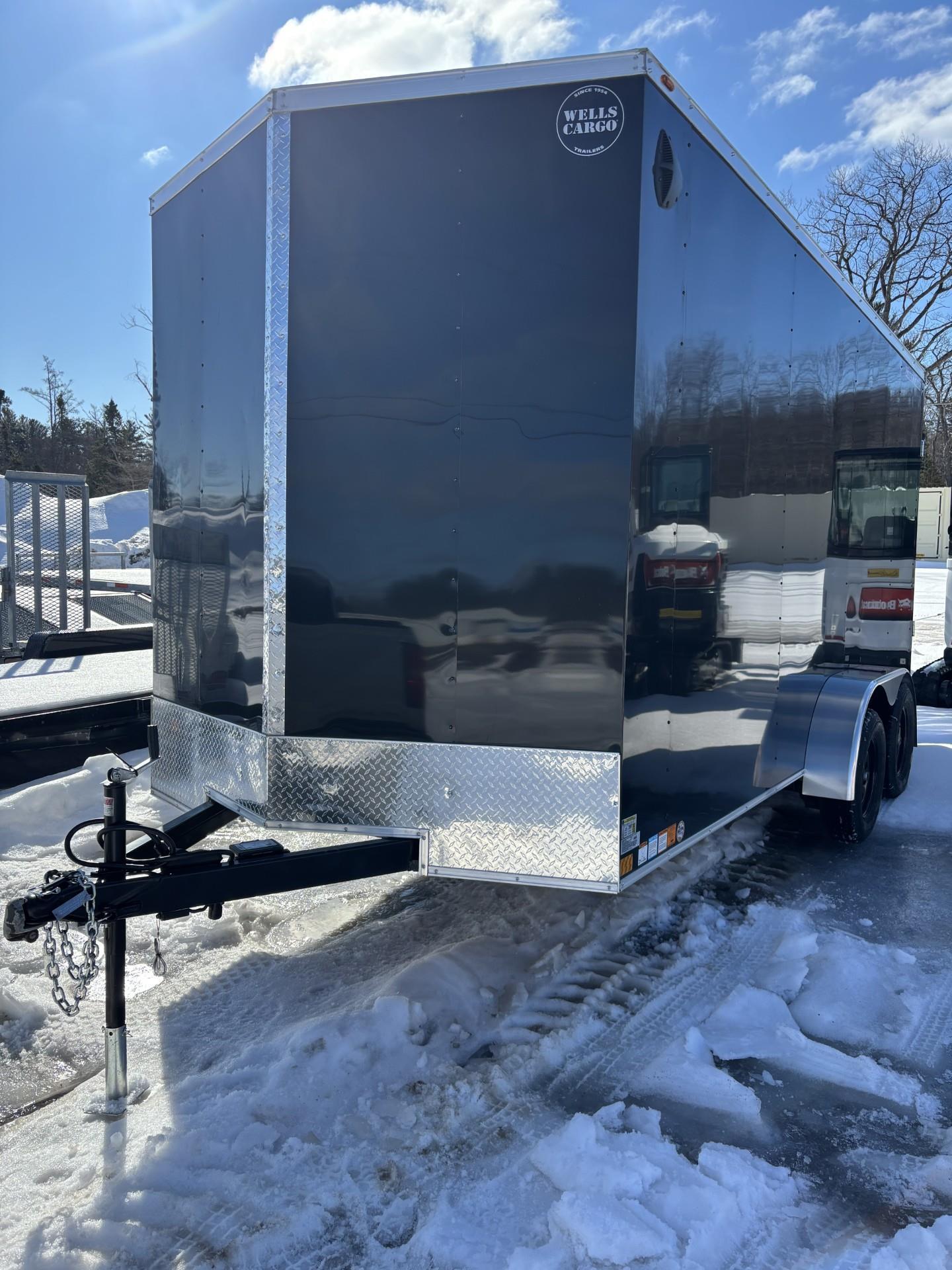 Rental store for TRAILER,ENC,FT,7X16,BLACK in Marquette MI