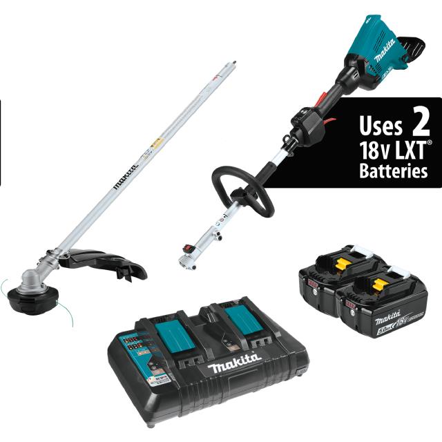 Rental store for 18V X2  36V  LXT® Lithium‑Ion Couple Shaft Power Head Kit with String Trimmer Attachment  5.0Ah in Marquette MI