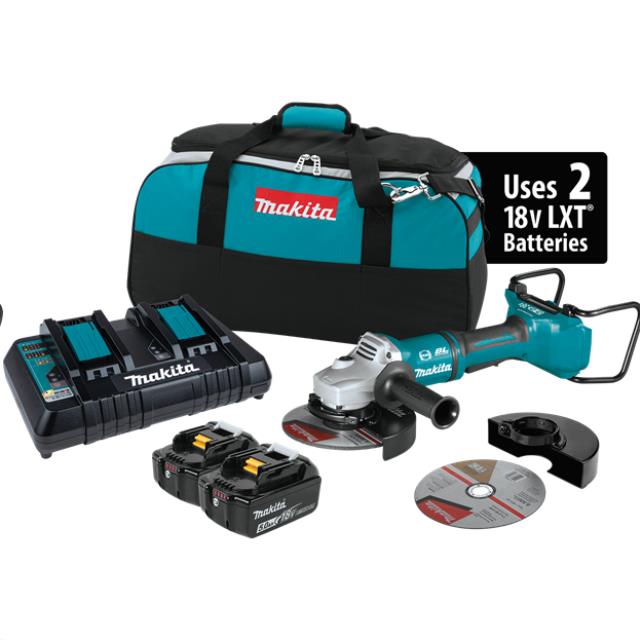 Rental store for 18V X2  36V  LXT® Lithium‑Ion Brushless Cordless 7  Paddle Switch Cut‑Off Angle Grinder Kit in Marquette MI